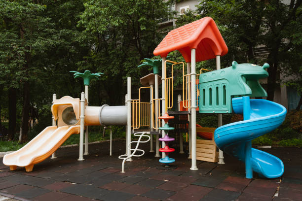 Children playground structures 